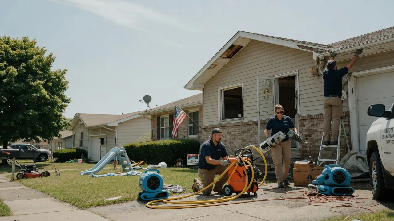 Water Damage Restoration in Caldwell, KS near me